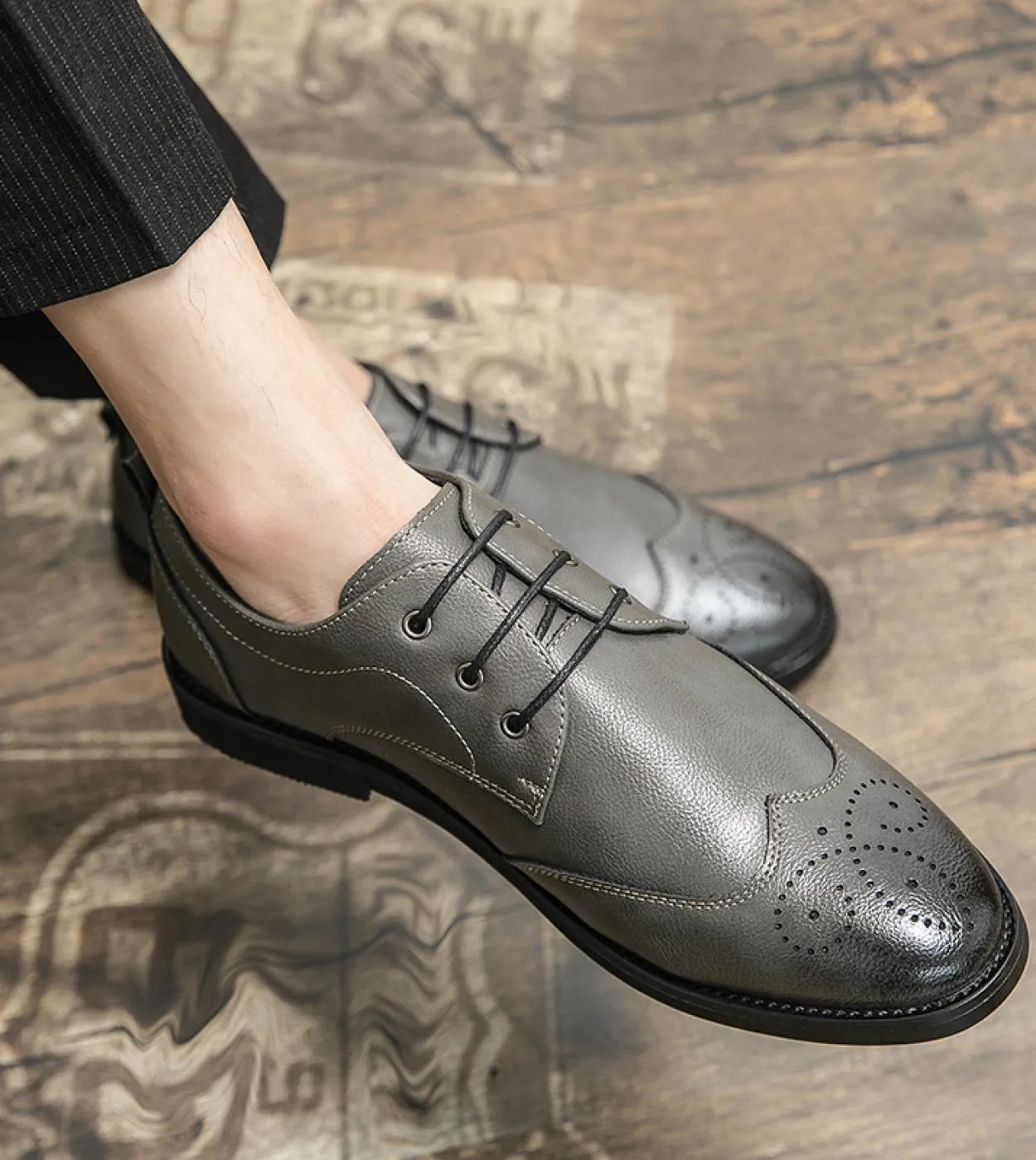 Primavera nuovi uomini scarpe da lavoro scarpe oxford da uomo scarpe eleganti in pelle con lacci uomo formale scarpe da sposa da