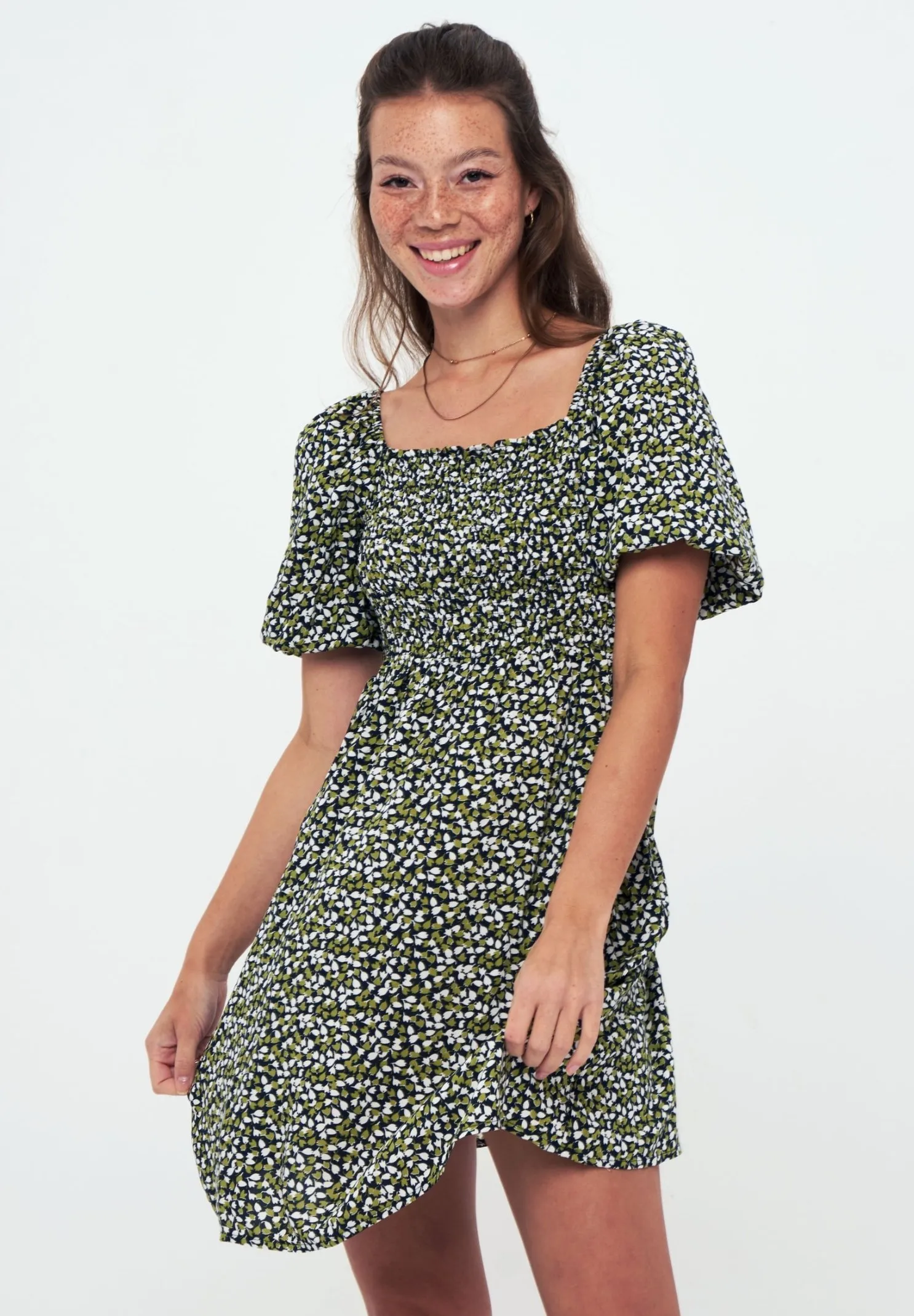 PRINTED SMOCK - Vestito estivo