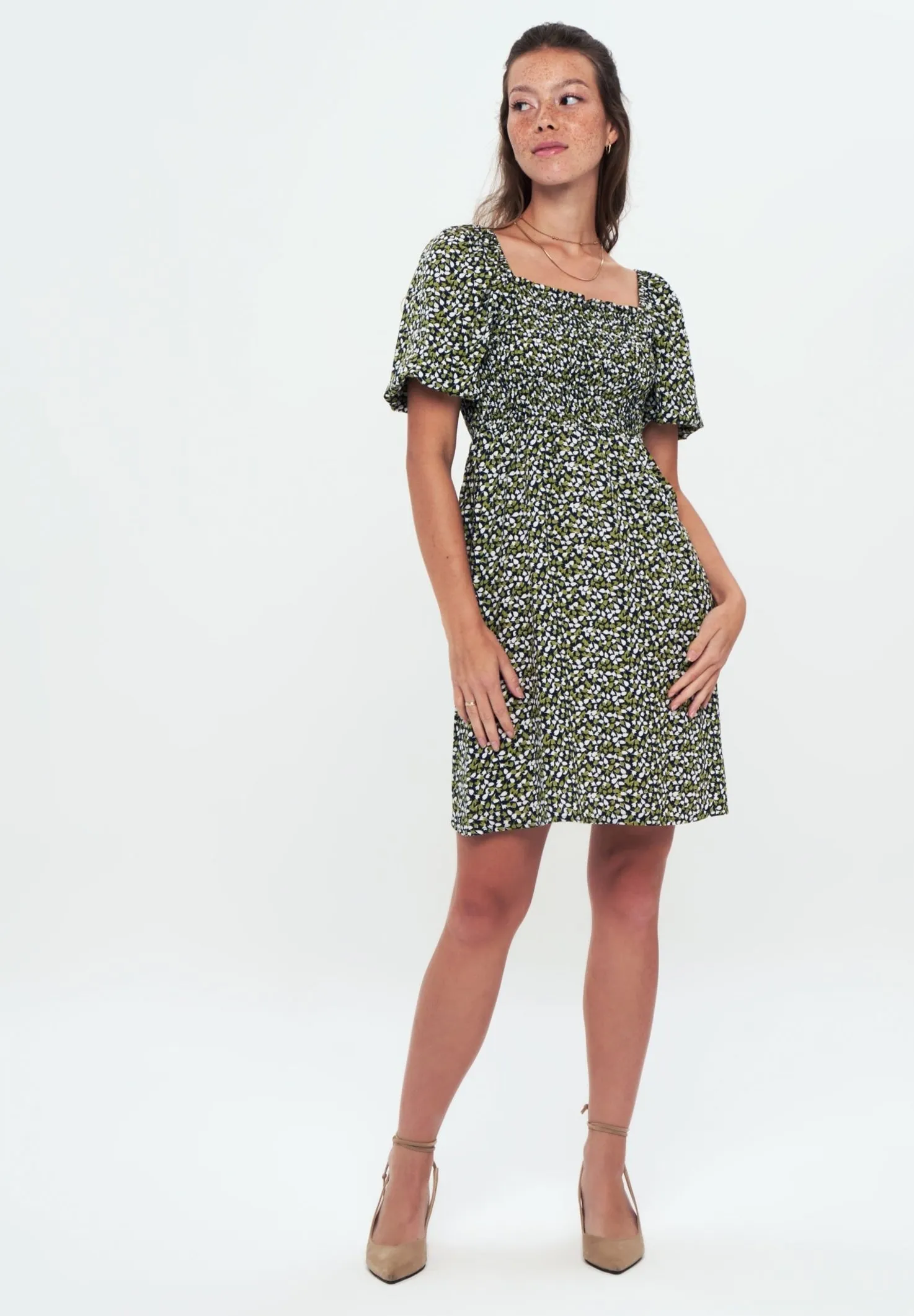 PRINTED SMOCK - Vestito estivo