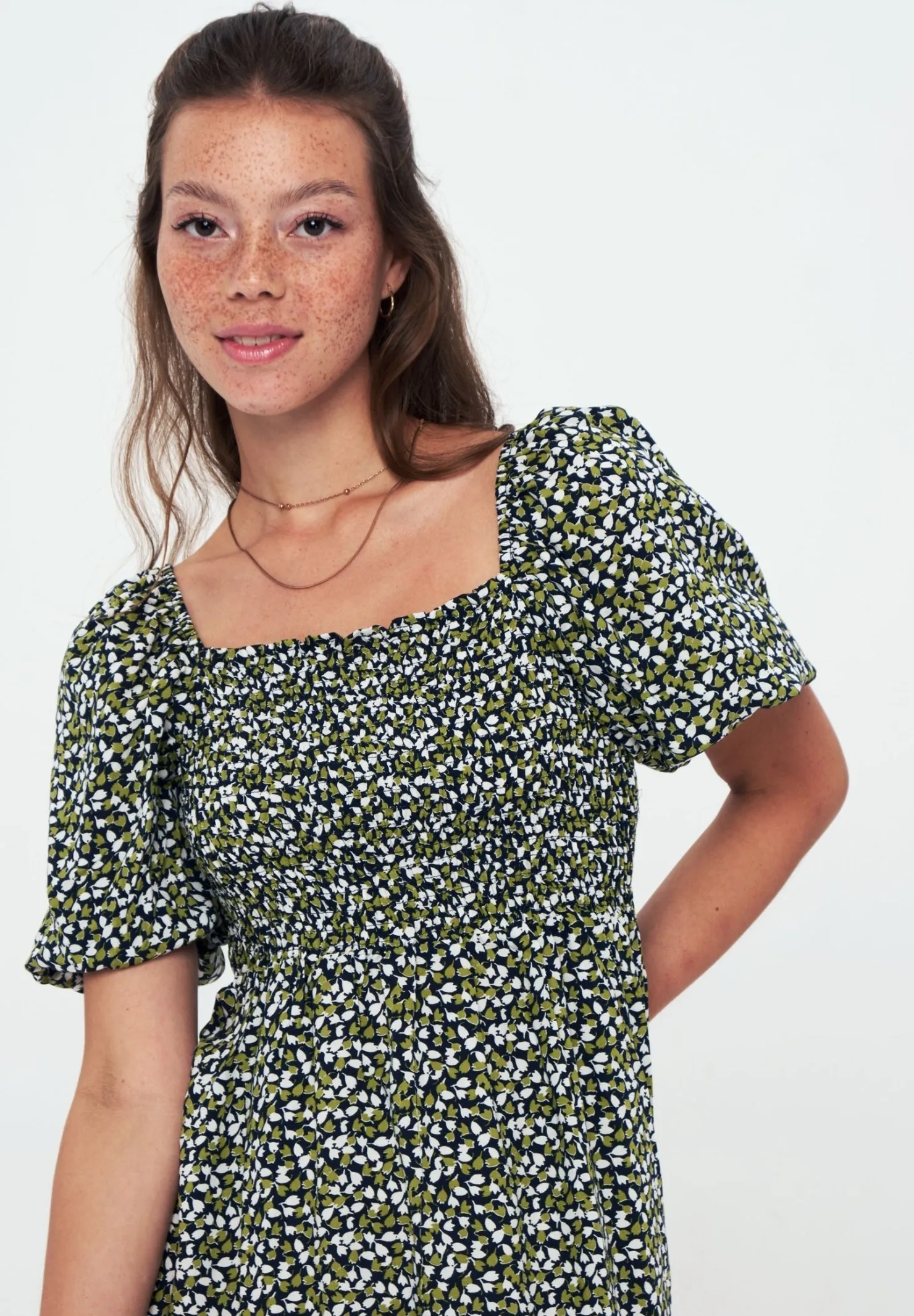PRINTED SMOCK - Vestito estivo
