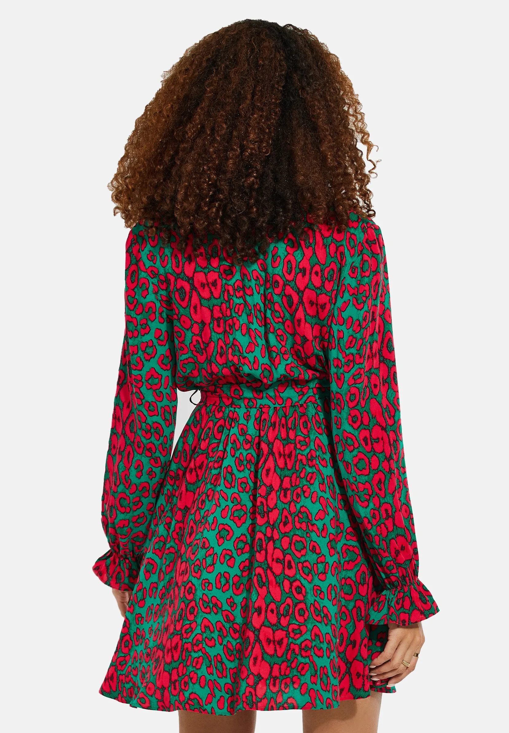 PRINTED WRAP - Vestito estivo