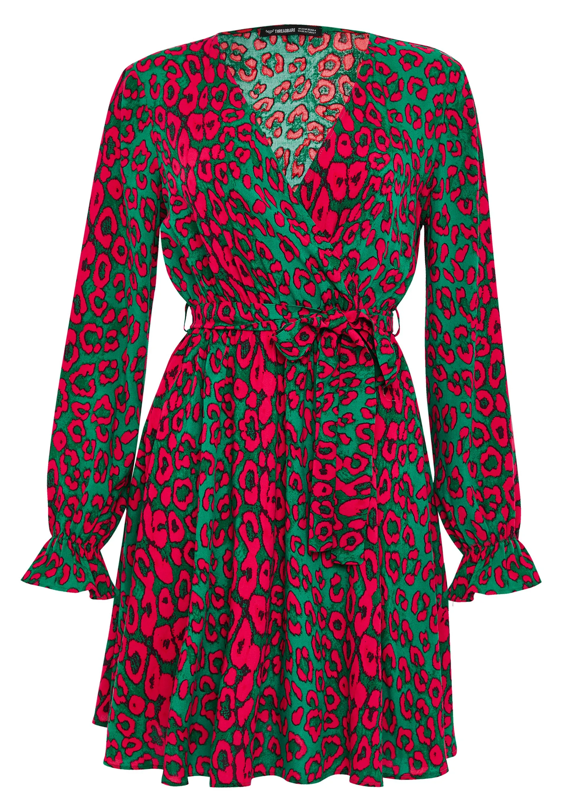 PRINTED WRAP - Vestito estivo