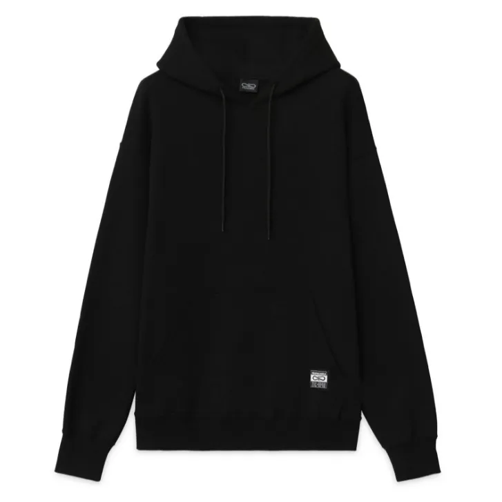 Propaganda Hooded Sweatshirt Ribs Icon Mask 21FWPRFE532-01 black