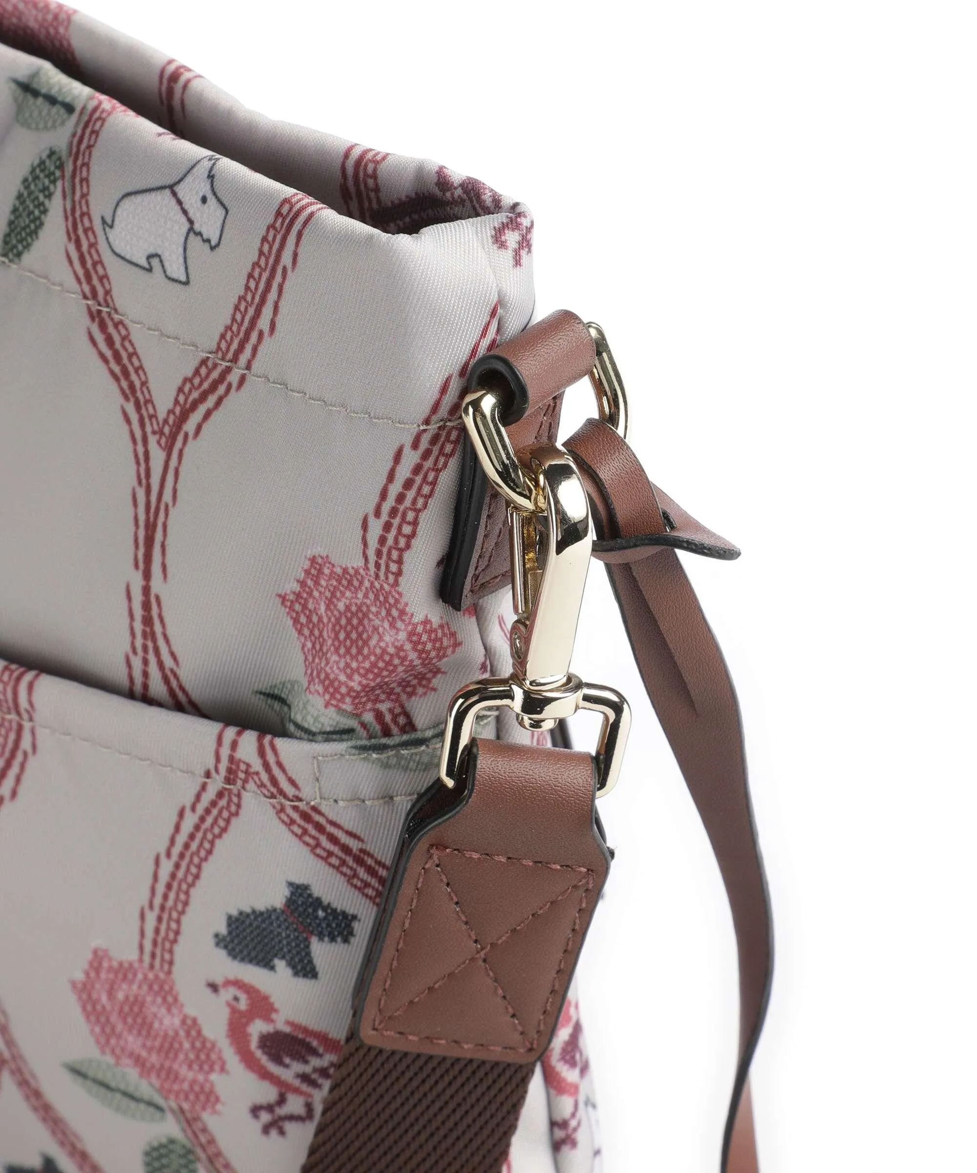  Radley London Finsbury Park Borsa a tracolla poliestere grigio chiaro  