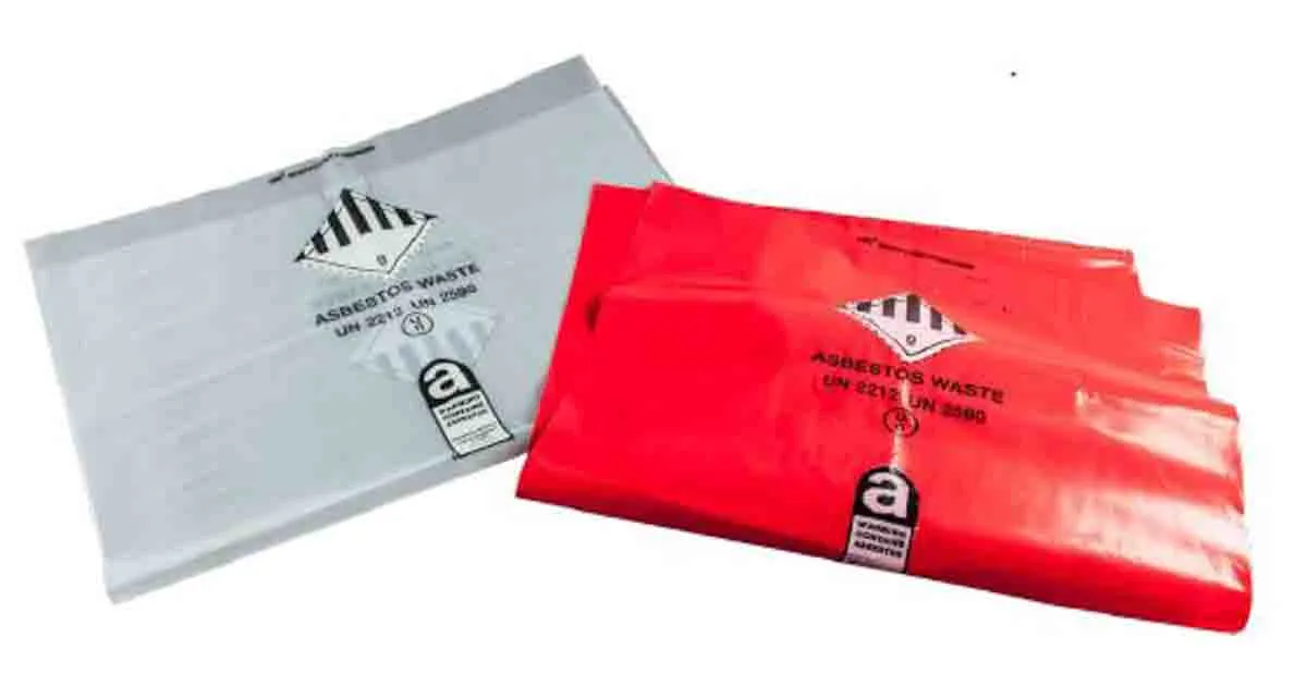 Sacchetto per spazzatura Cromwell Polythene, capacità 60L, in Polietilene, Rosso, 100 pezzi