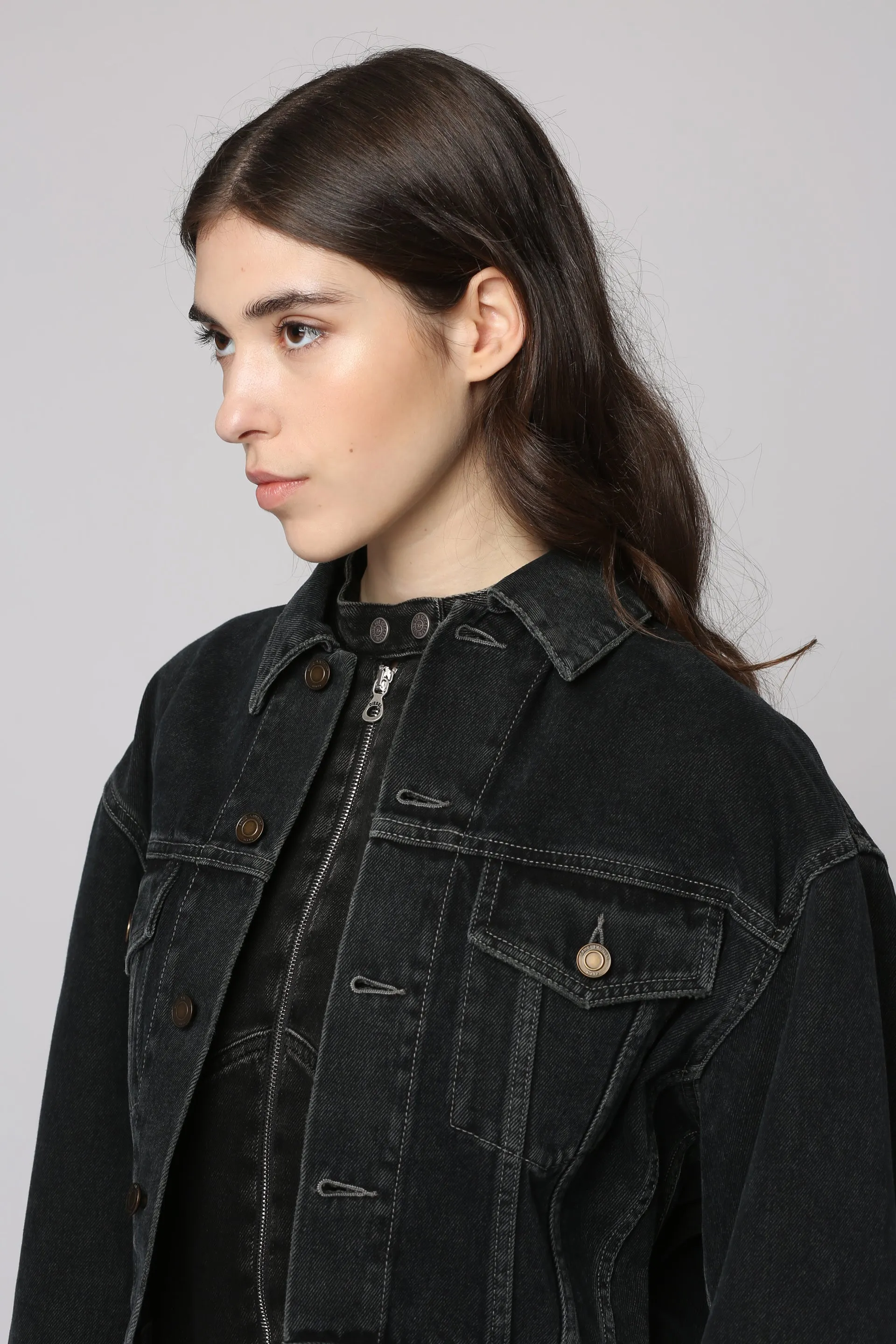 Saint Laurent Giacca in denim