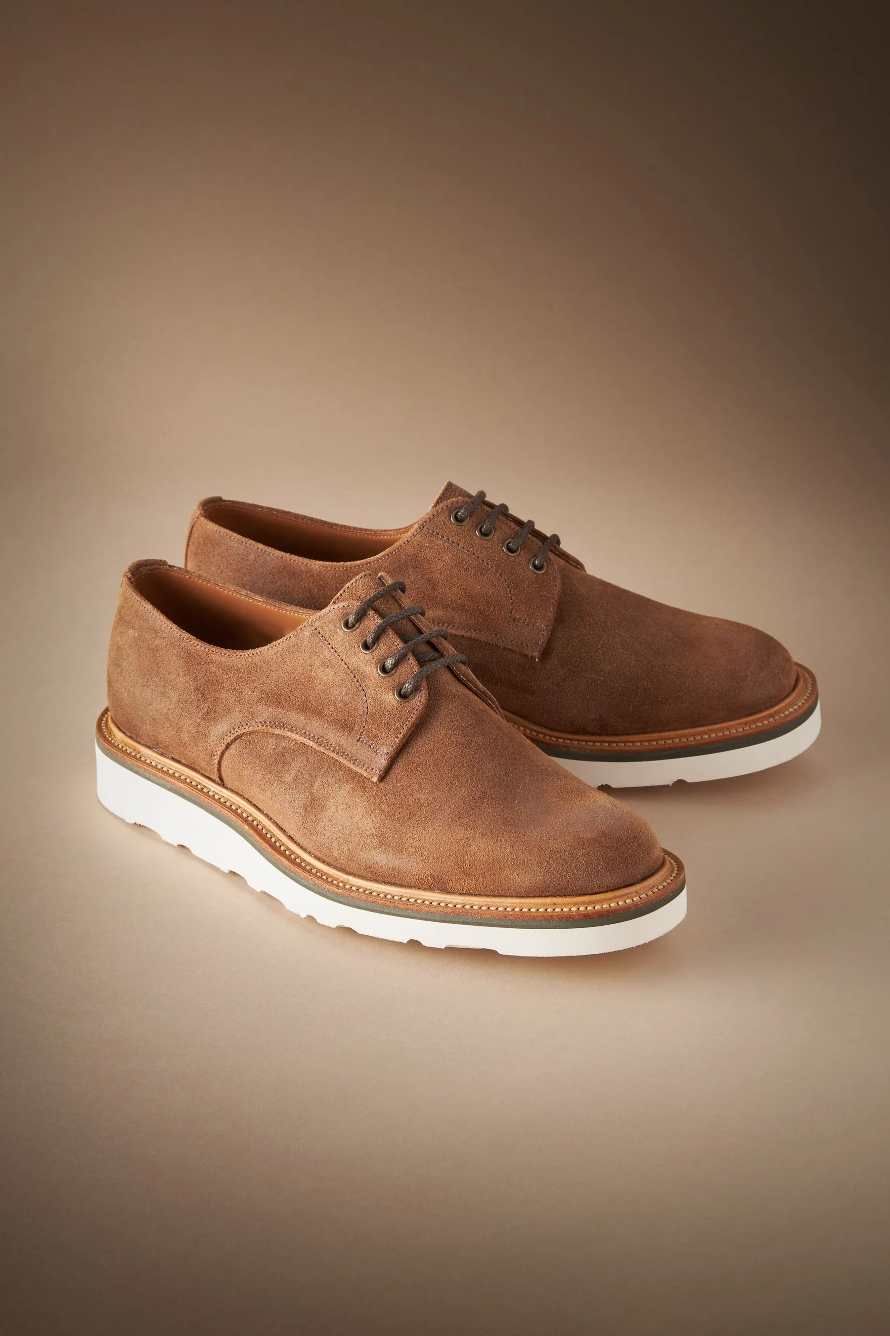 Sanders - Scarpe derby per Next con zeppa