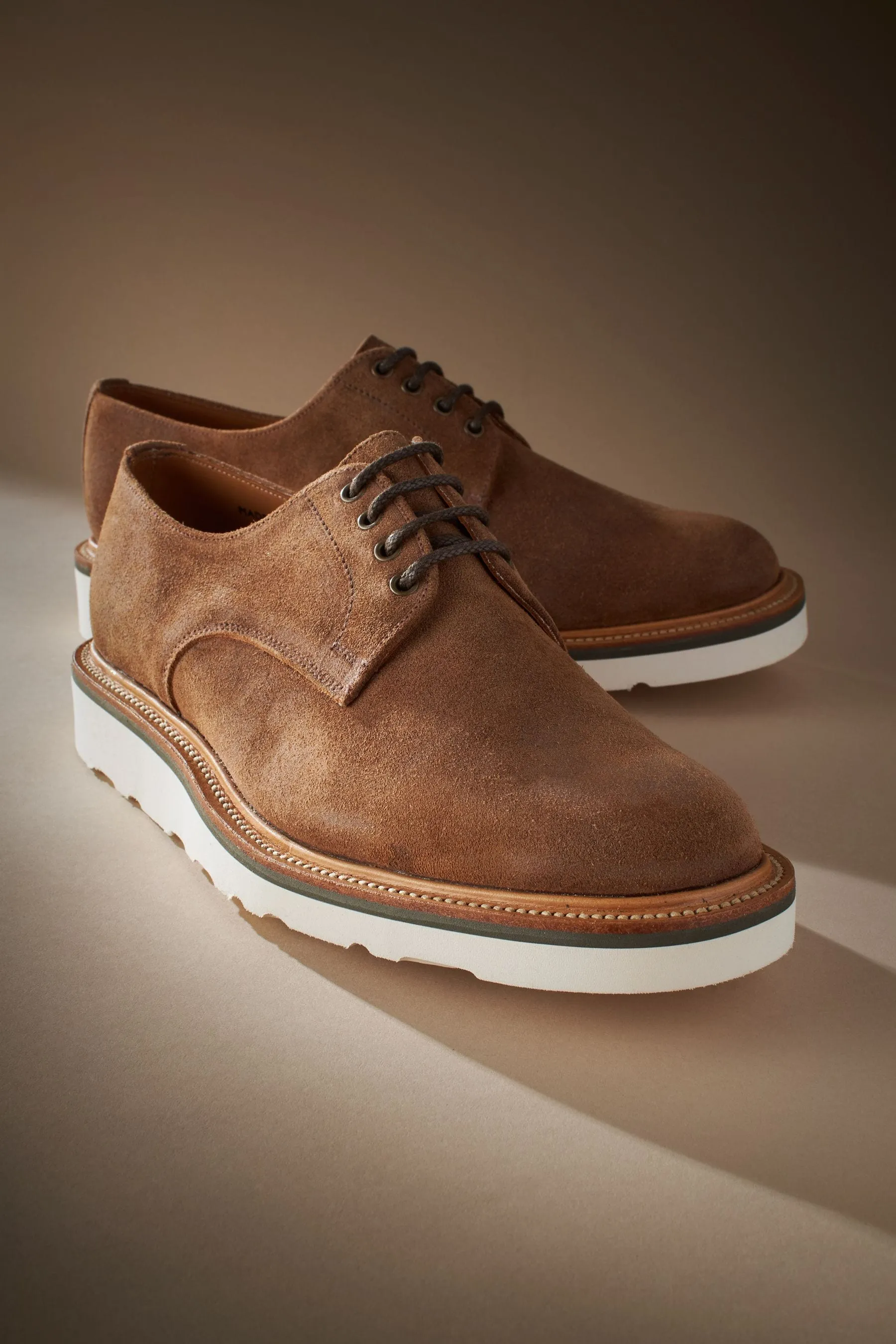 Sanders - Scarpe derby per Next con zeppa