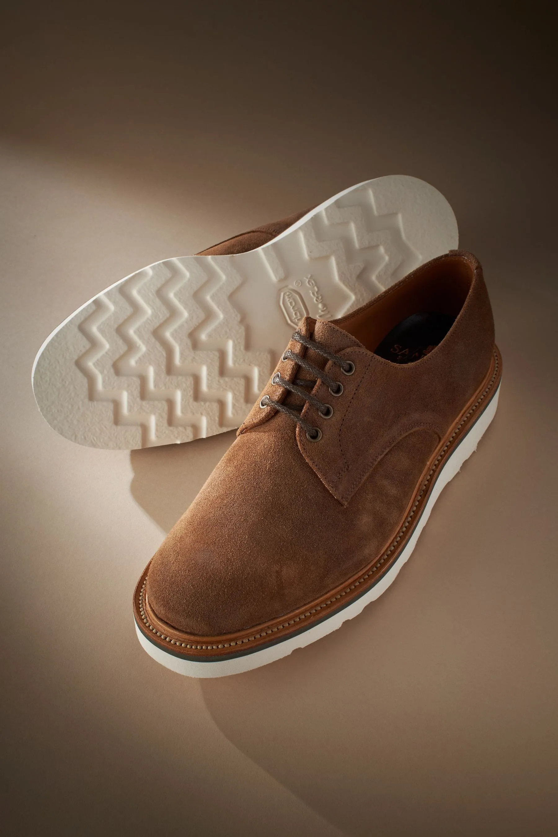 Sanders - Scarpe derby per Next con zeppa