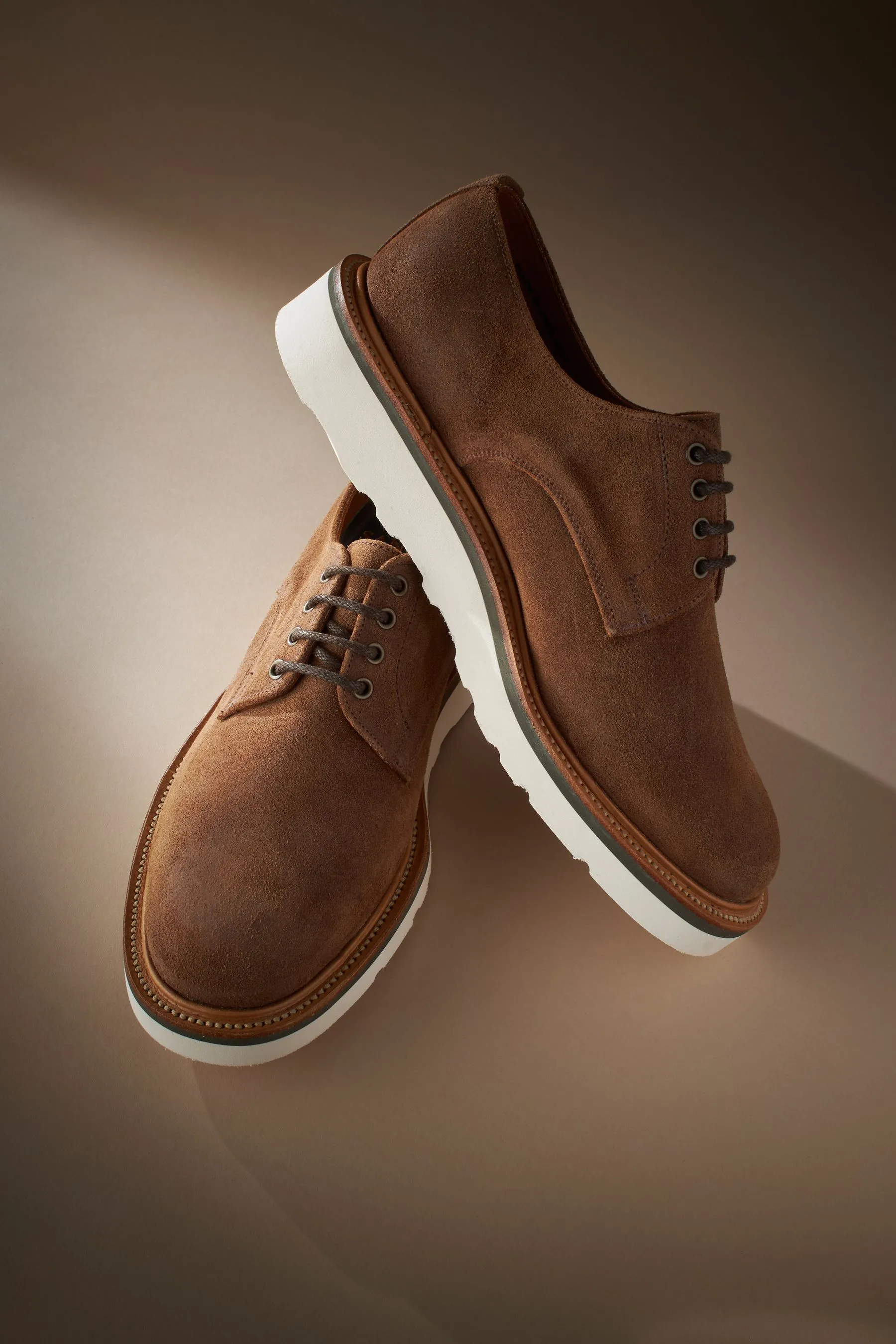 Sanders - Scarpe derby per Next con zeppa