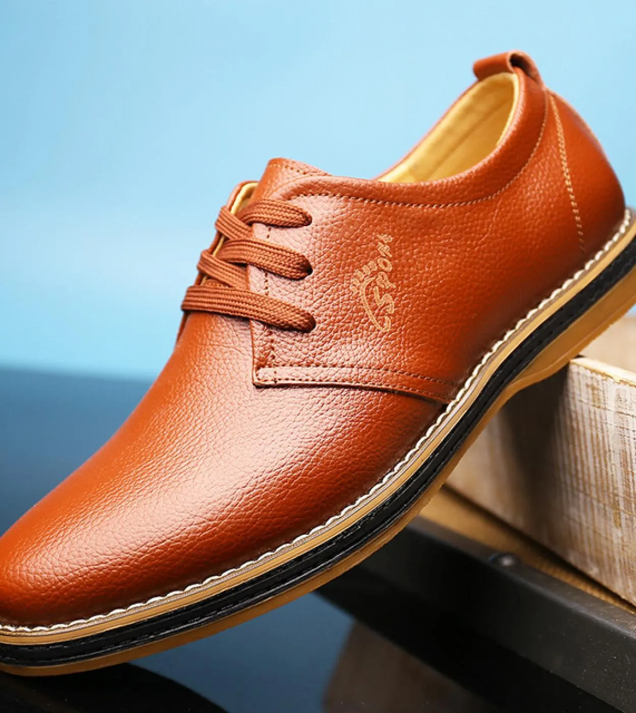 Scarpe casual da uomo daffari Scarpe da uomo britanniche di lusso Scarpe sociali Calzature in pelle crosta Scarpe oxford per uo