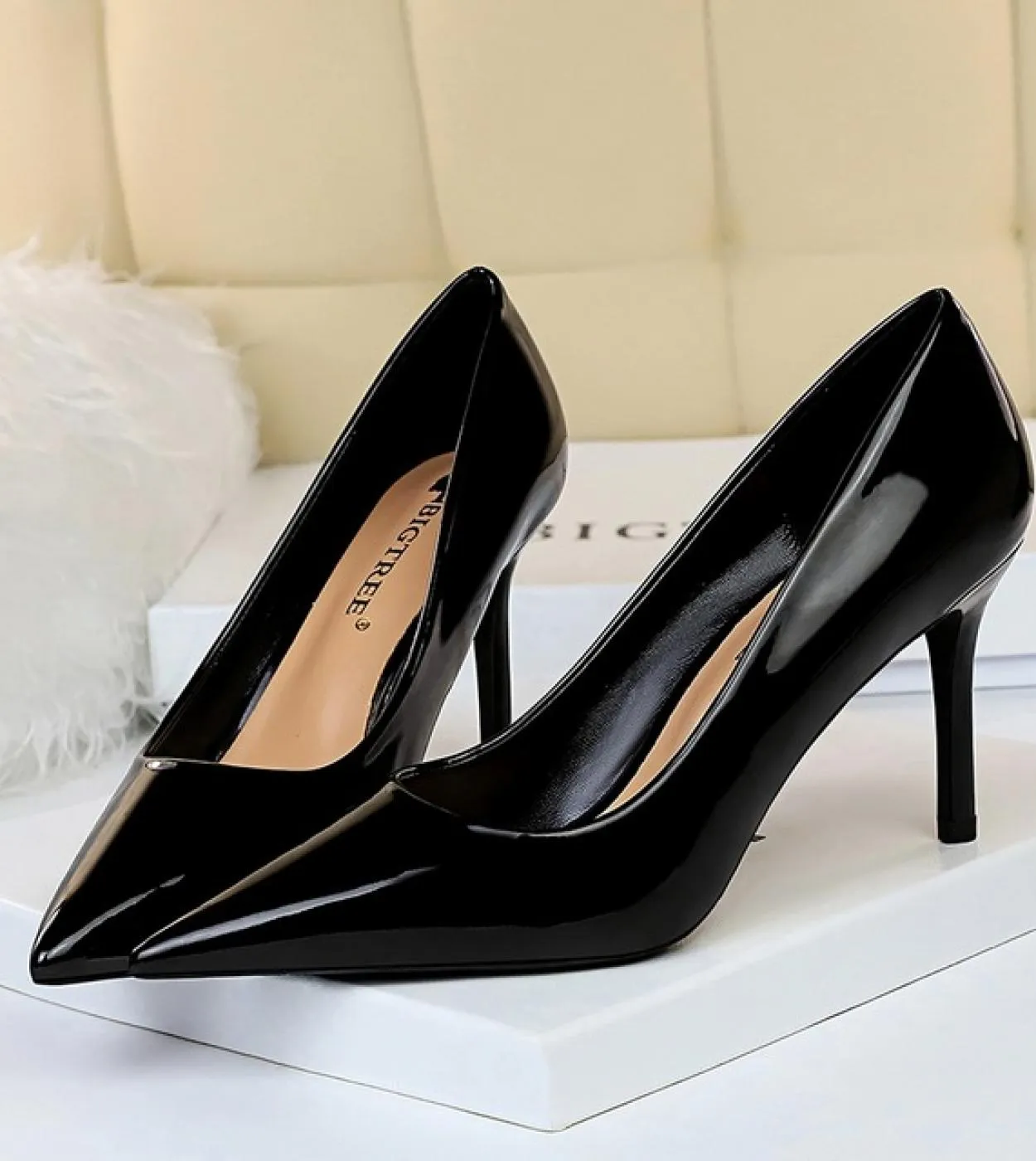 Scarpe da sposa blu tacco basso Scarpe da sposa blu Designer Scarpe da sposa blu Décolleté con tacco basso