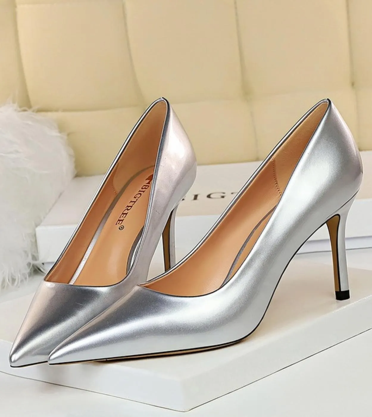 Scarpe da sposa blu tacco basso Scarpe da sposa blu Designer Scarpe da sposa blu Décolleté con tacco basso