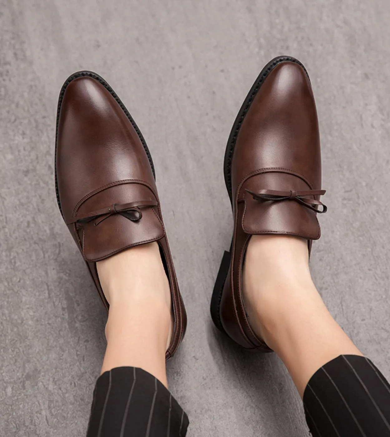 Scarpe da uomo in pelle Scarpe eleganti da uomo Scarpe da lavoro casual da uomo Scarpe oxford taglia 3848 Scarpe casual in pelle