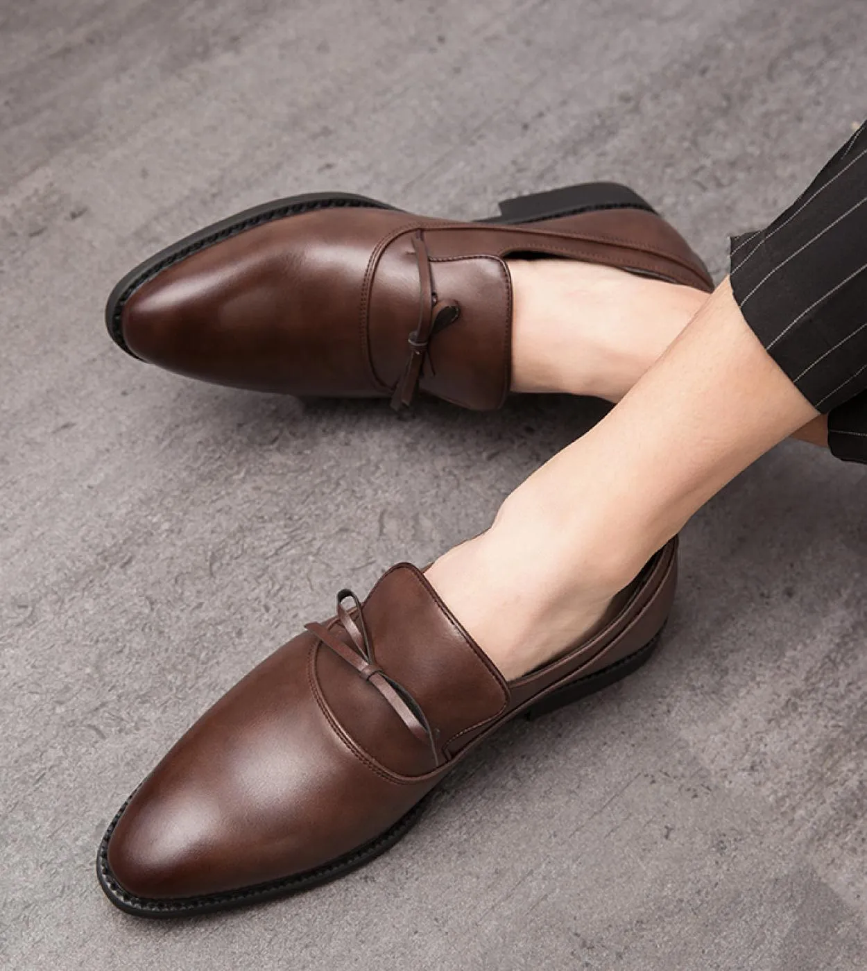 Scarpe da uomo in pelle Scarpe eleganti da uomo Scarpe da lavoro casual da uomo Scarpe oxford taglia 3848 Scarpe casual in pelle