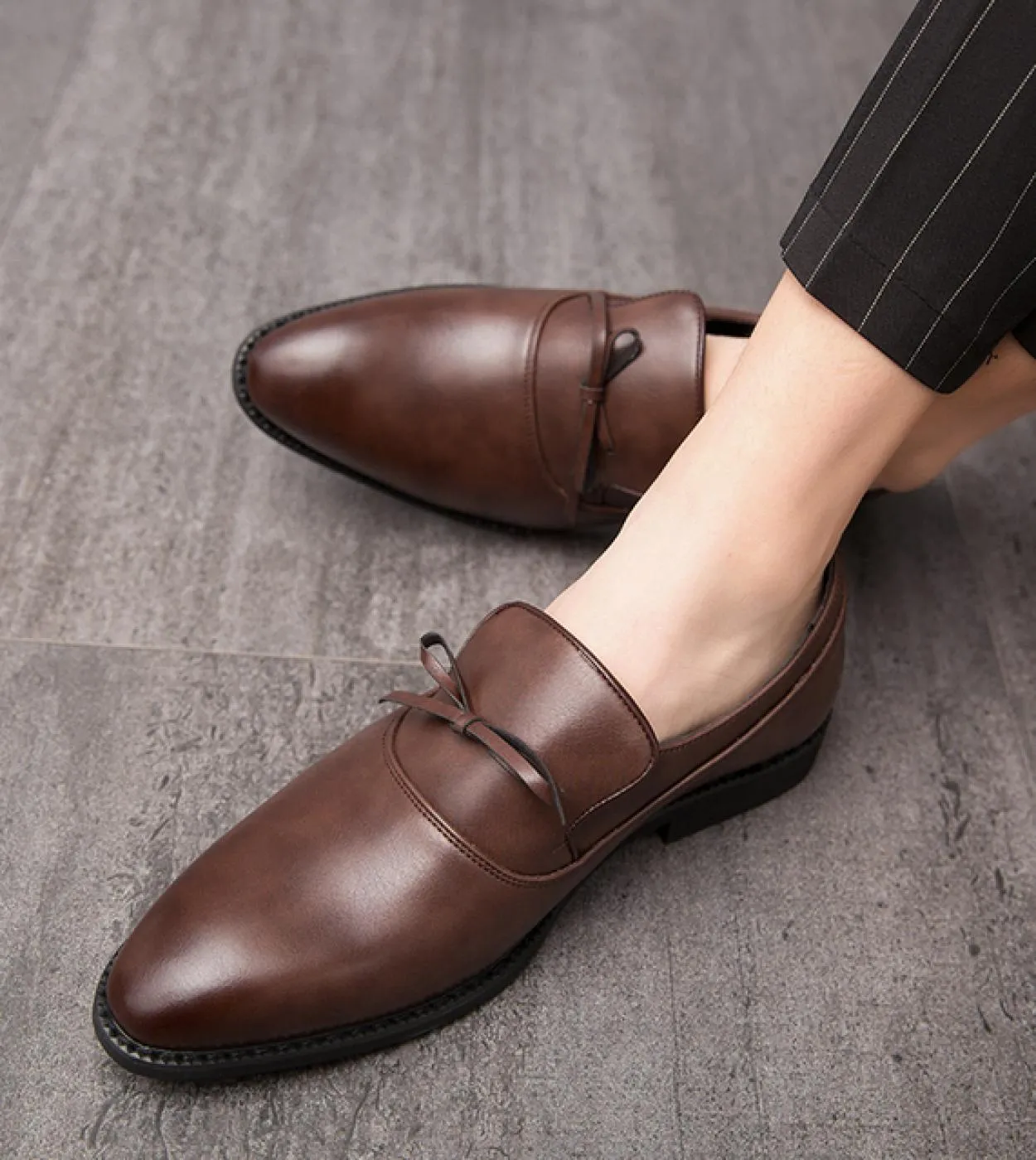 Scarpe da uomo in pelle Scarpe eleganti da uomo Scarpe da lavoro casual da uomo Scarpe oxford taglia 3848 Scarpe casual in pelle