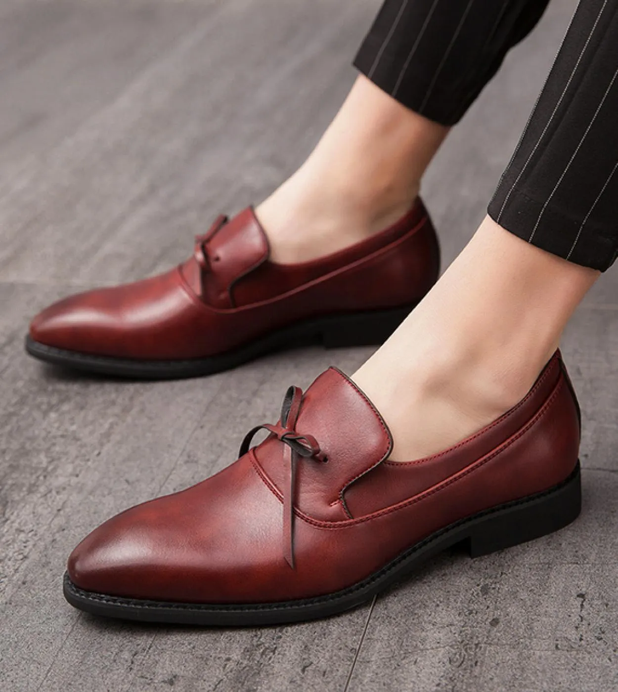 Scarpe da uomo in pelle Scarpe eleganti da uomo Scarpe da lavoro casual da uomo Scarpe oxford taglia 3848 Scarpe casual in pelle
