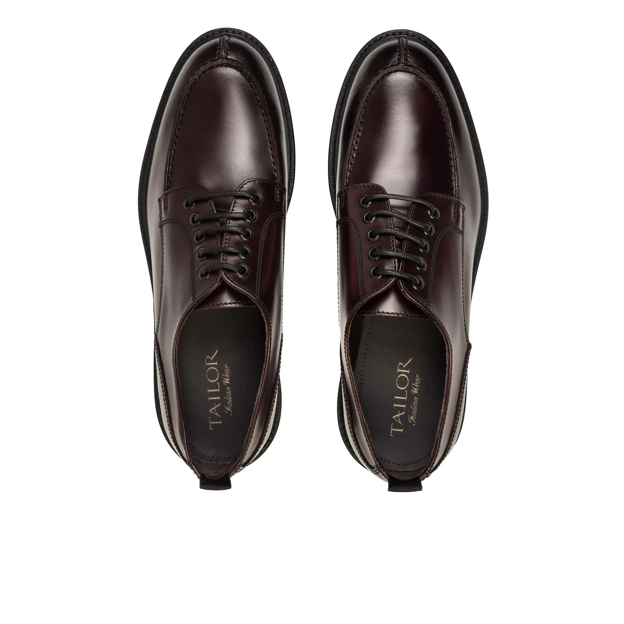 Scarpe derby bordeaux 
