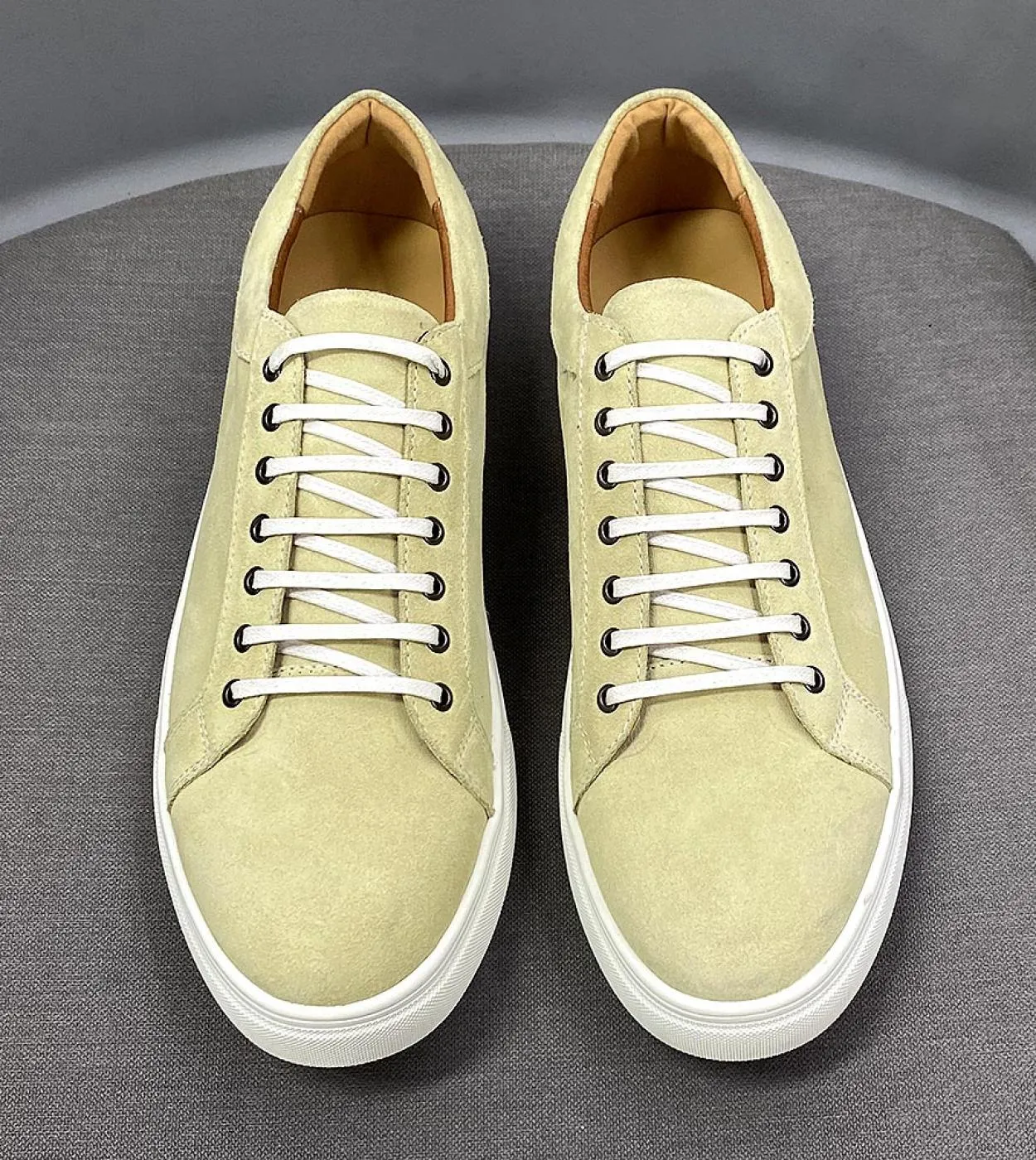 Scarpe derby in pelle di mucca casual in pelle scamosciata classica uomo sneakers scarpe derby in pelle scamosciata scarpe casua
