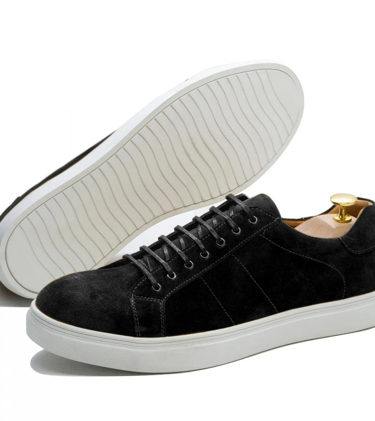 Scarpe derby in pelle di mucca casual in pelle scamosciata classica uomo sneakers scarpe derby in pelle scamosciata scarpe casua