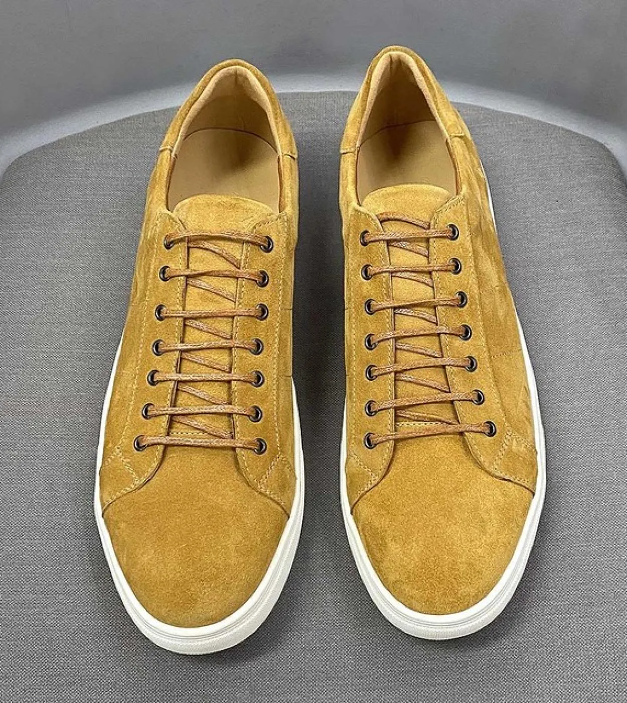 Scarpe derby in pelle di mucca casual in pelle scamosciata classica uomo sneakers scarpe derby in pelle scamosciata scarpe casua