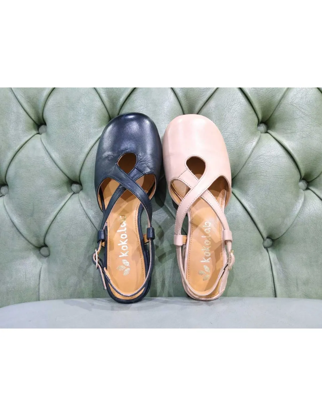 Scarpe estive chiuse davanti