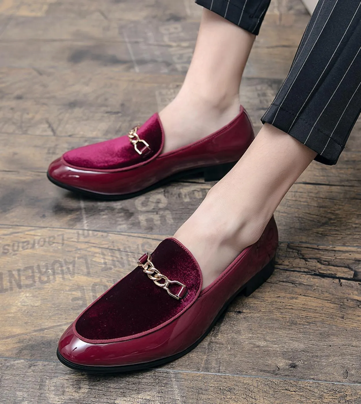 Scarpe Oxford firmate da uomo Scarpe da ufficio traspiranti per la guida Mocassini Comode scarpe con nappine Zapato