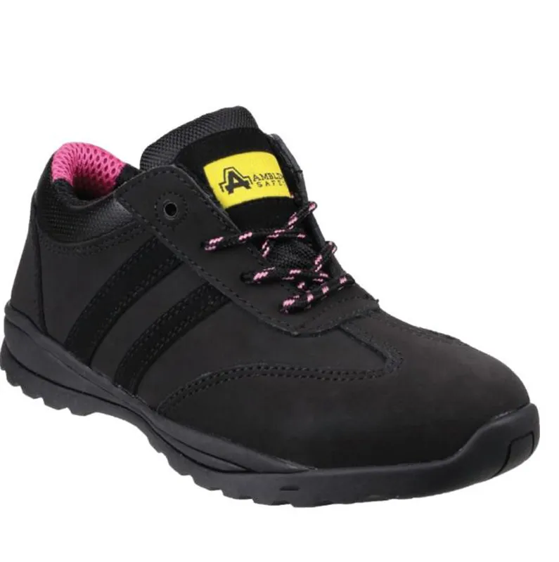 Scarpe sportive antinfortunistiche Cofra SOPHIE, Donna tg. 35, col. Nero, con puntale di sicurezza