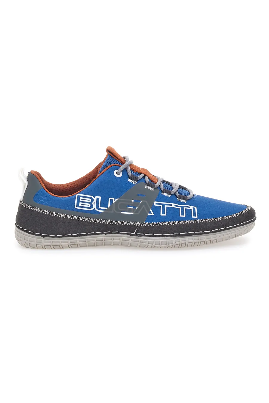 Scarpe Stringate Blu Con Logo Laterale Bugatti 341AFF06
