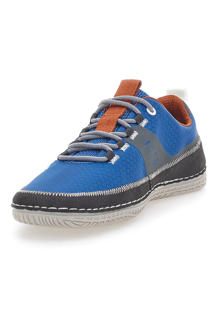 Scarpe Stringate Blu Con Logo Laterale Bugatti 341AFF06