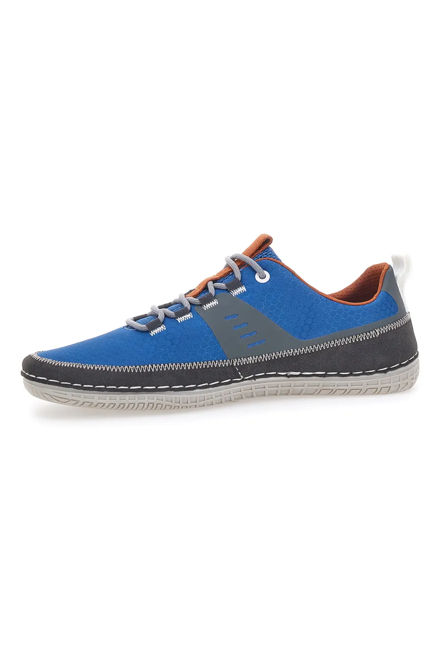 Scarpe Stringate Blu Con Logo Laterale Bugatti 341AFF06