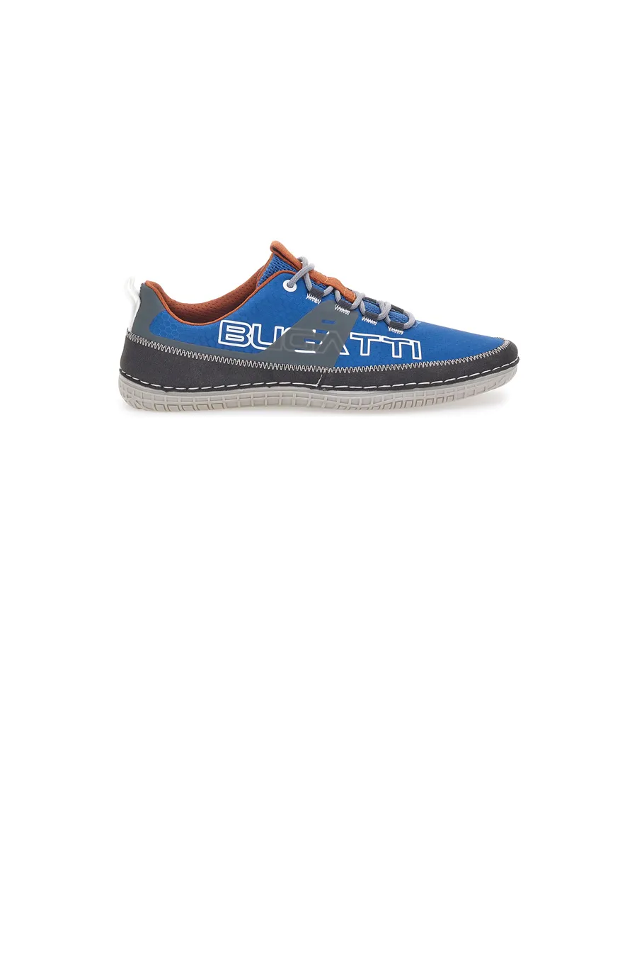 Scarpe Stringate Blu Con Logo Laterale Bugatti 341AFF06