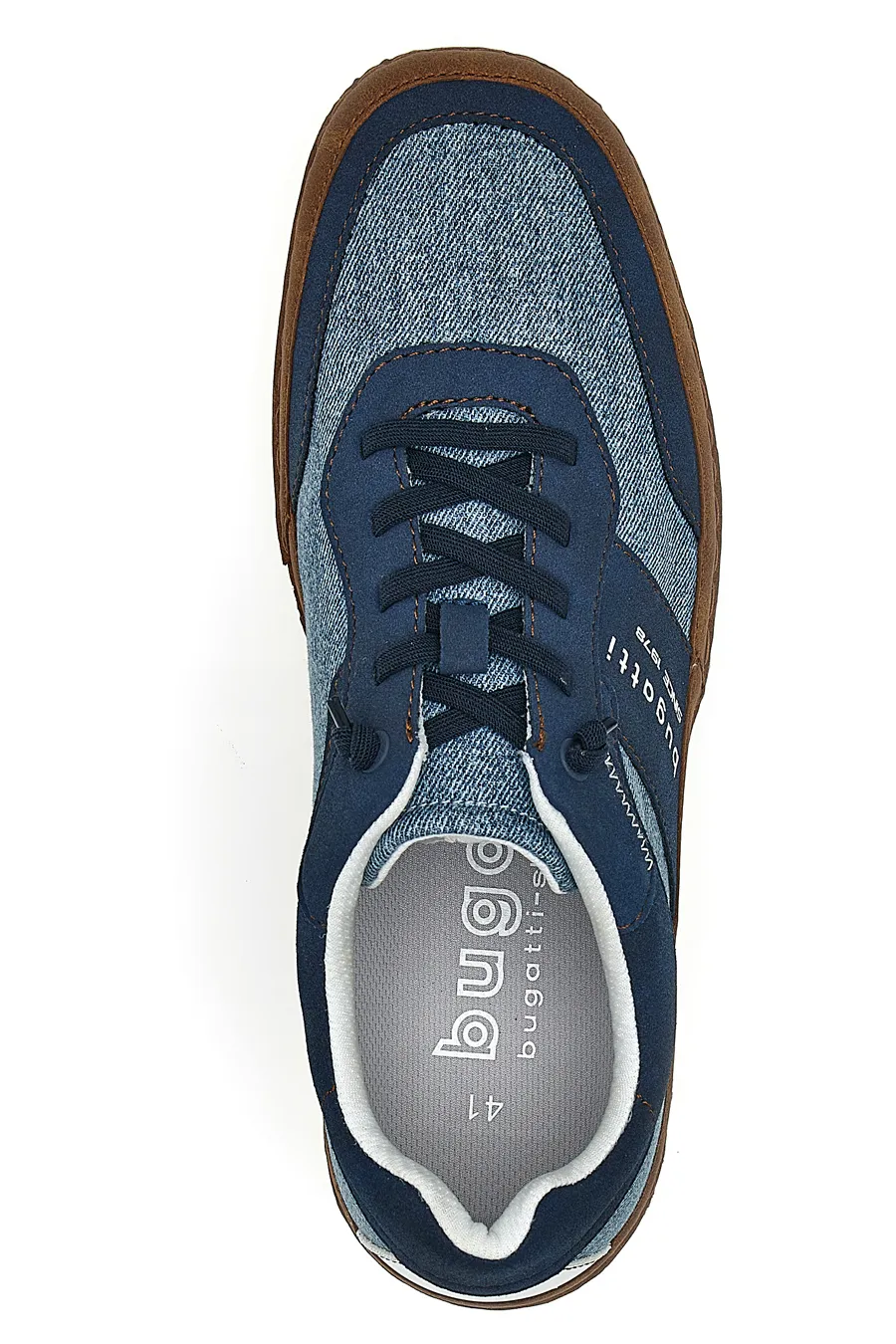 Scarpe Stringate Denim da Uomo Bugatti 32504
