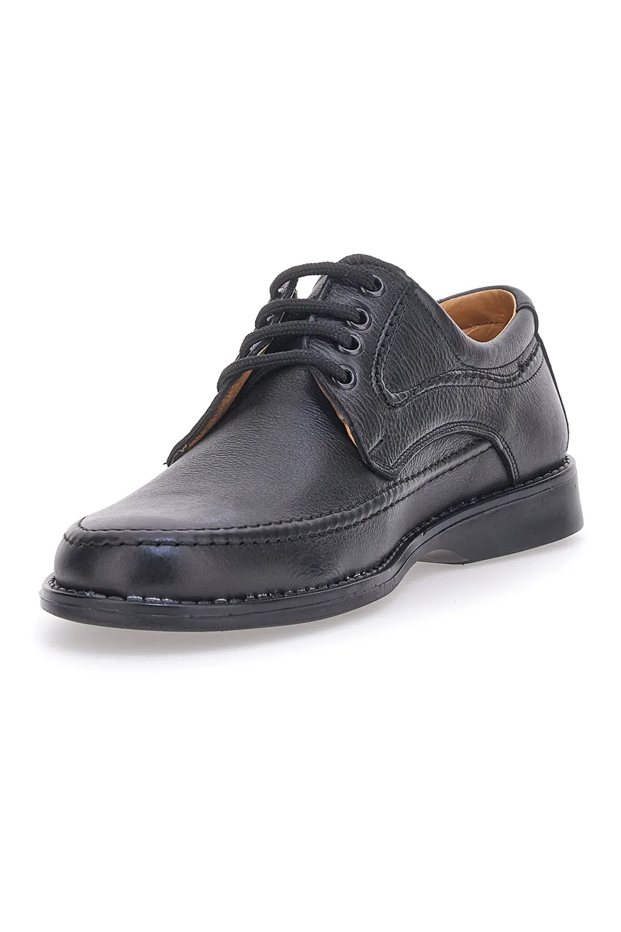 Scarpe Stringate marmaduk 150 Nere Vera Pelle
