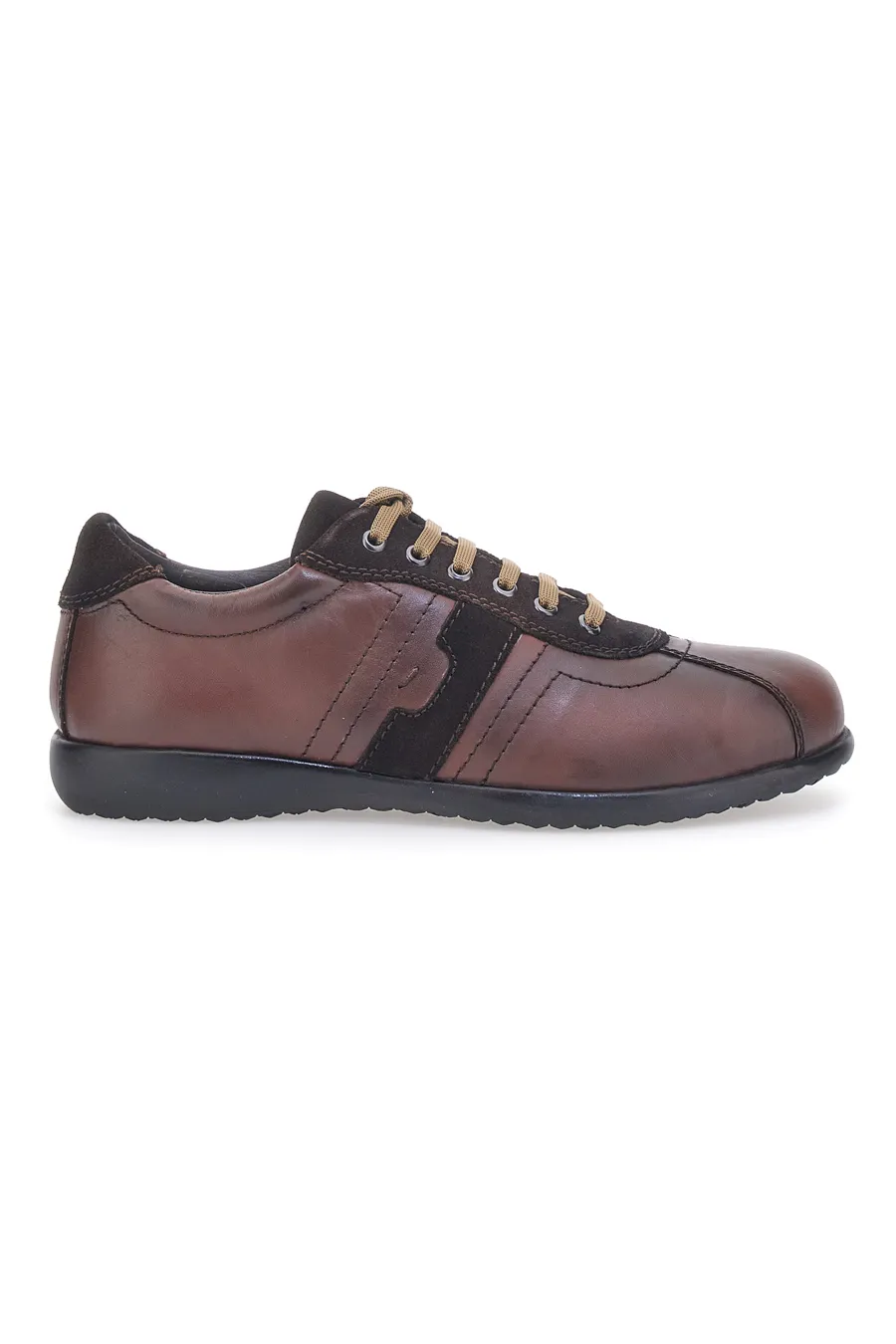 Scarpe Stringate Marroni Vera Pelle Pittarello 4736