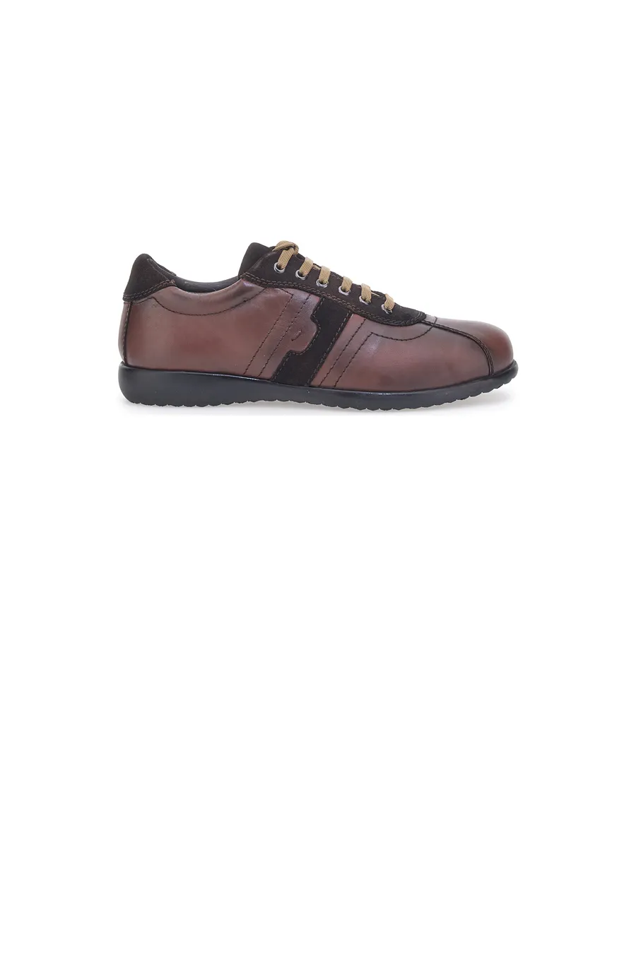 Scarpe Stringate Marroni Vera Pelle Pittarello 4736