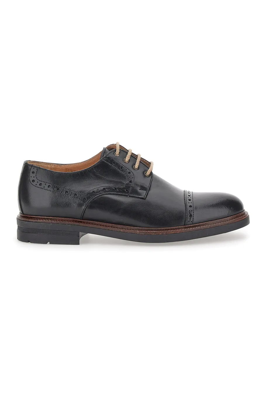 Scarpe Stringate Pittarello 8204 Nere