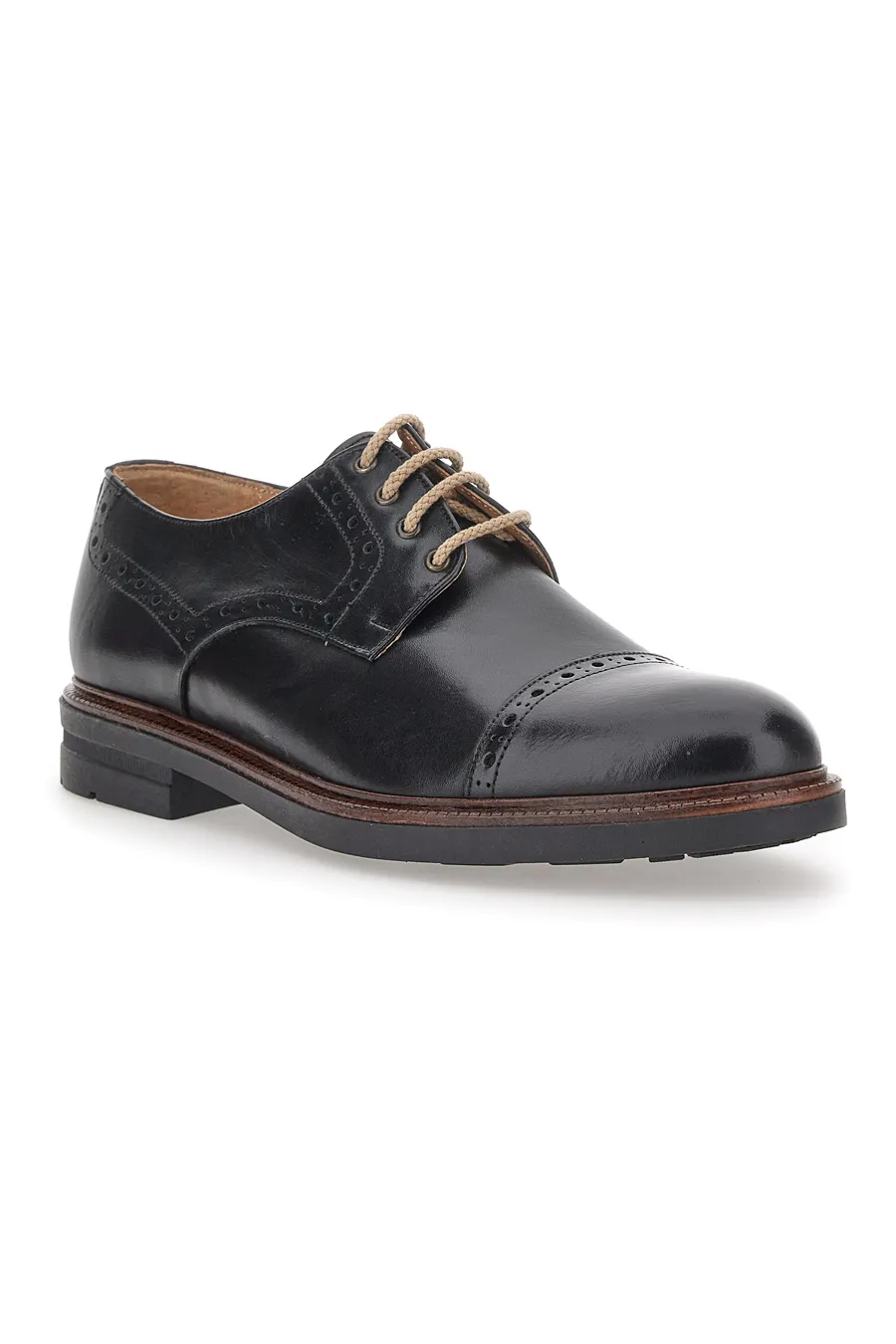 Scarpe Stringate Pittarello 8204 Nere