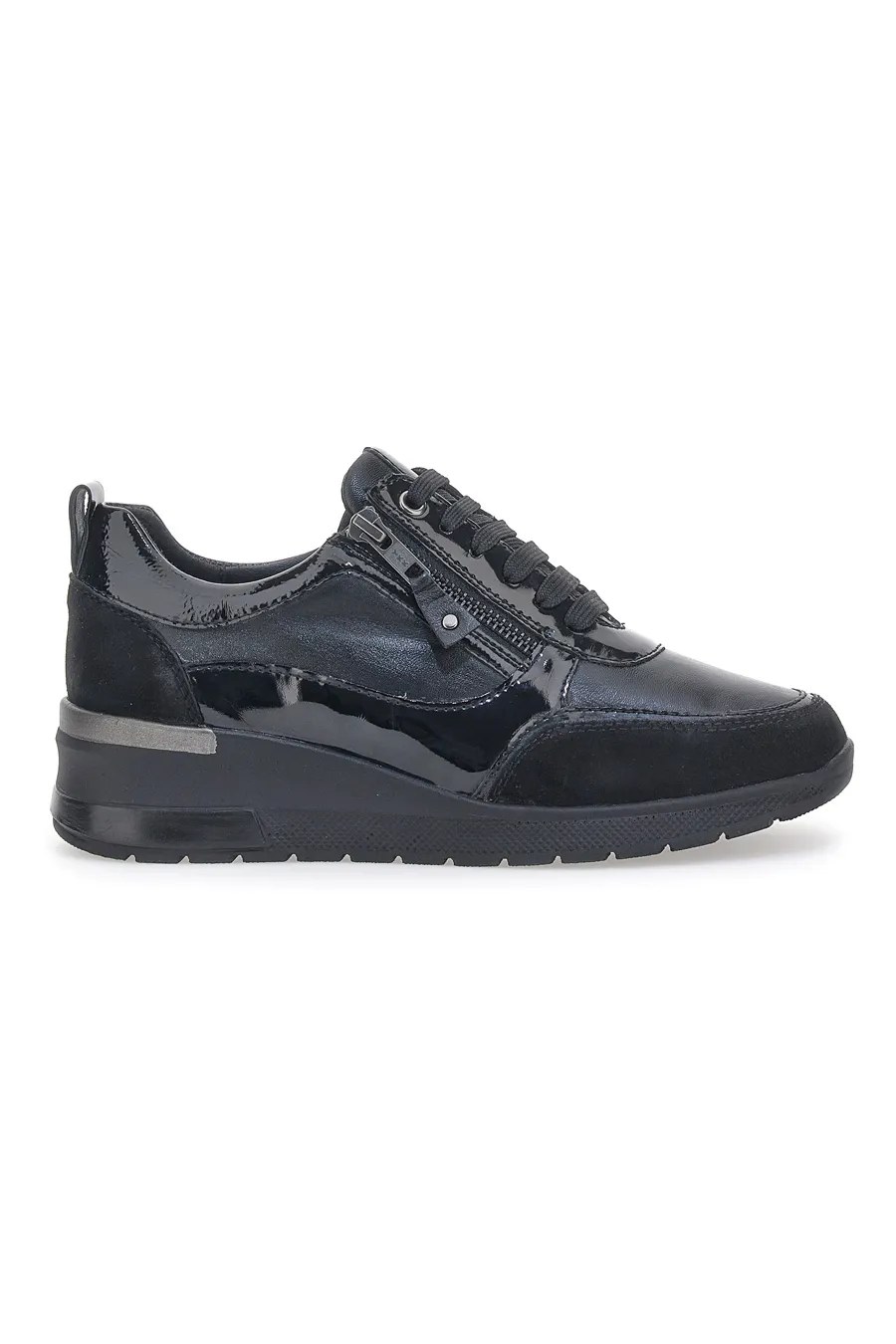 Scarpe Stringate Plocadi 20149 Nere Vera Pelle
