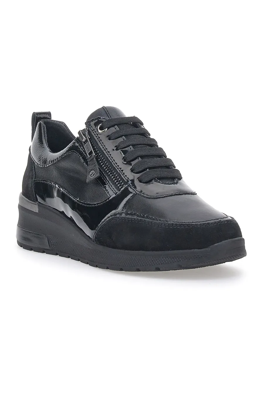 Scarpe Stringate Plocadi 20149 Nere Vera Pelle