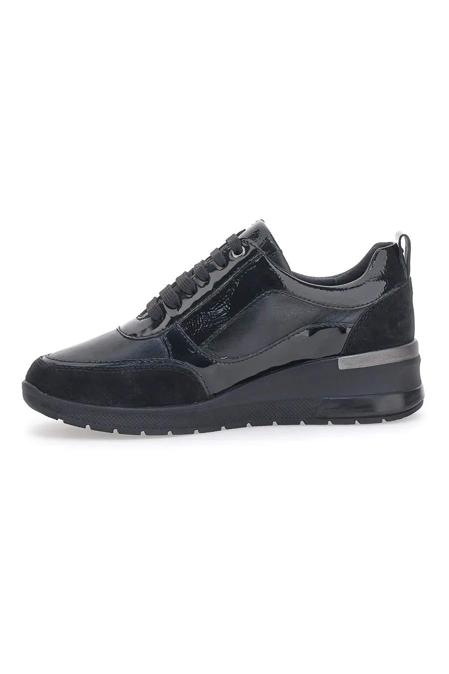 Scarpe Stringate Plocadi 20149 Nere Vera Pelle