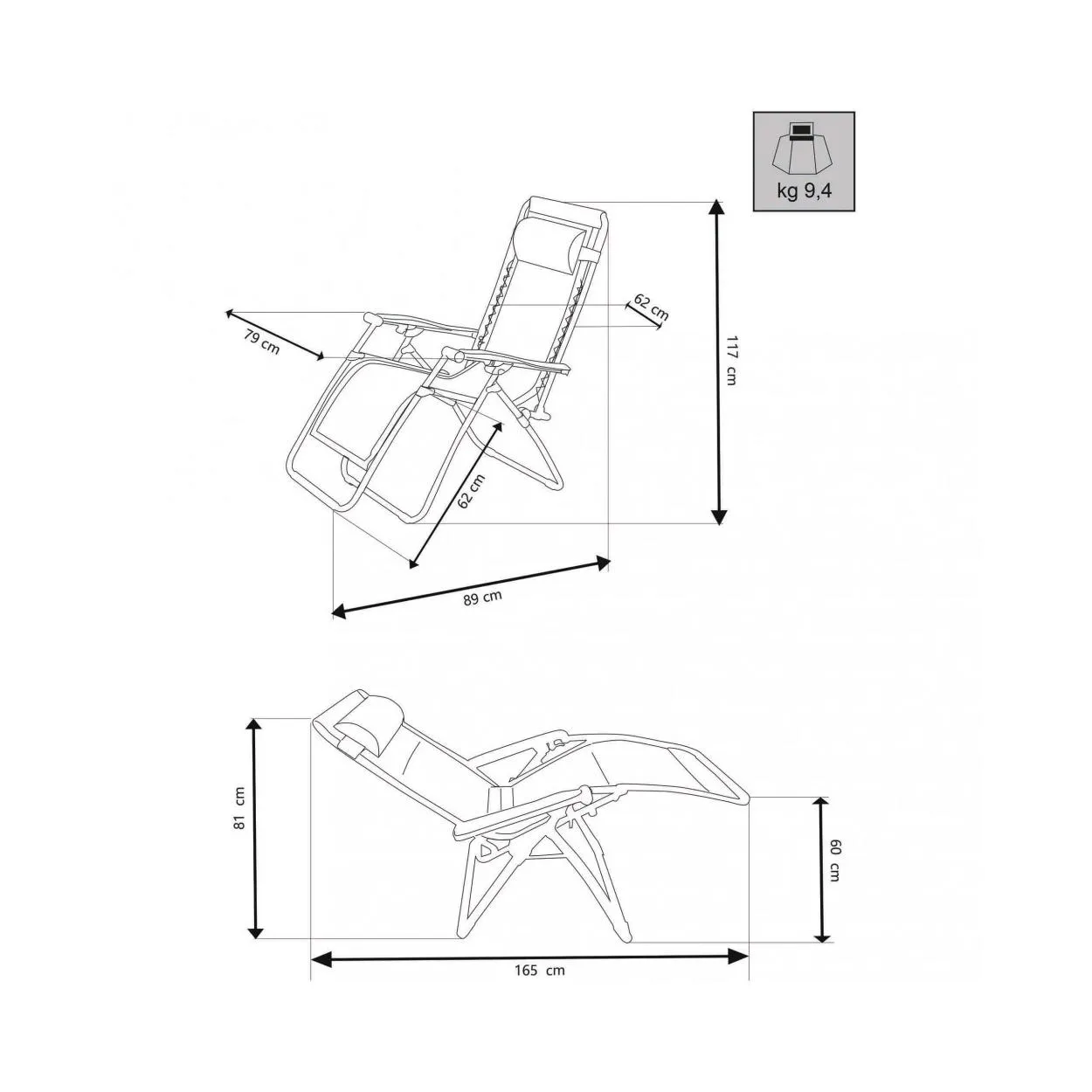 SDRAIO COMFORT XXL - BLU