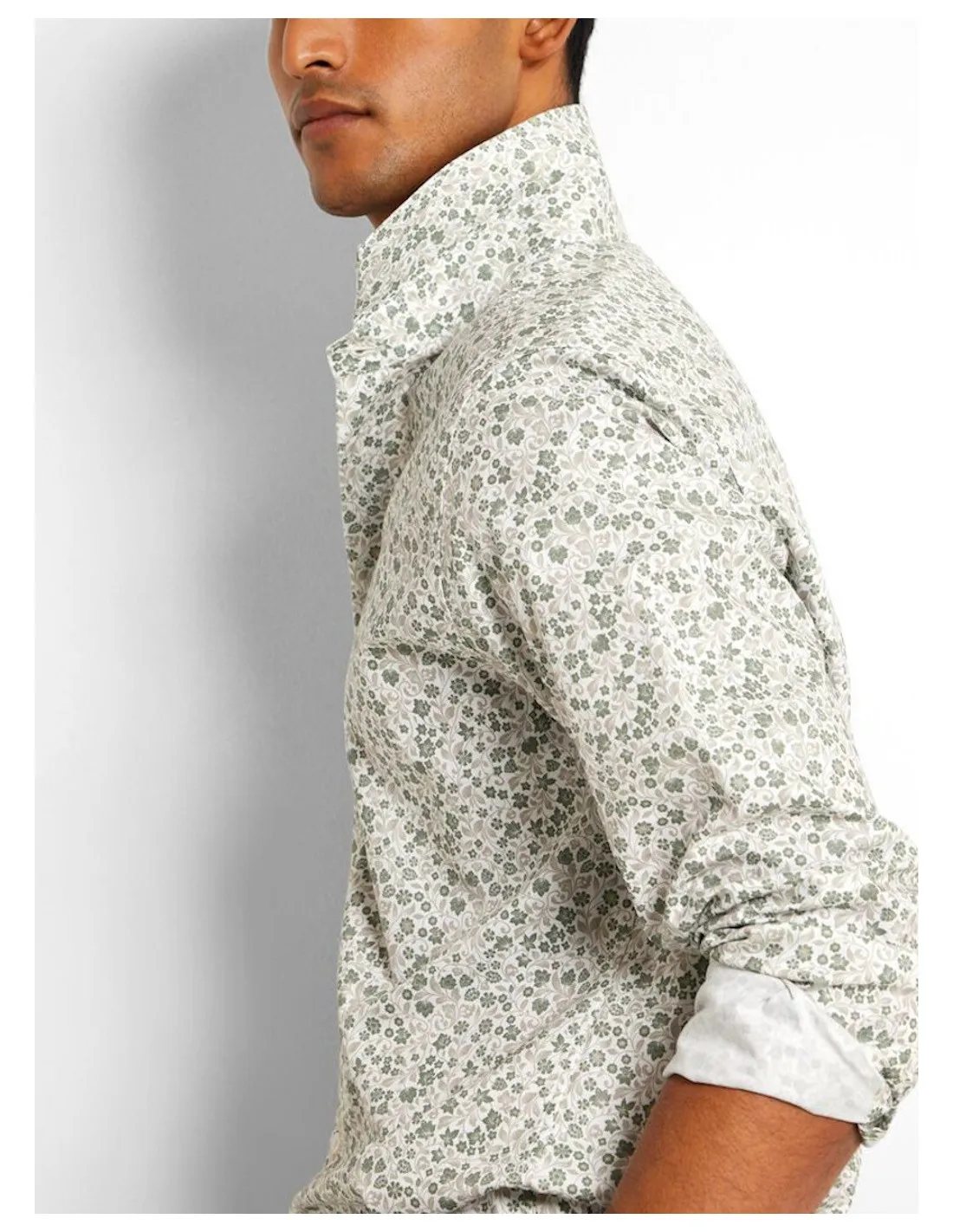 SELECTED CAMICIA UOMO,SLHSLIMETHAN AOP SHIRT LS NO