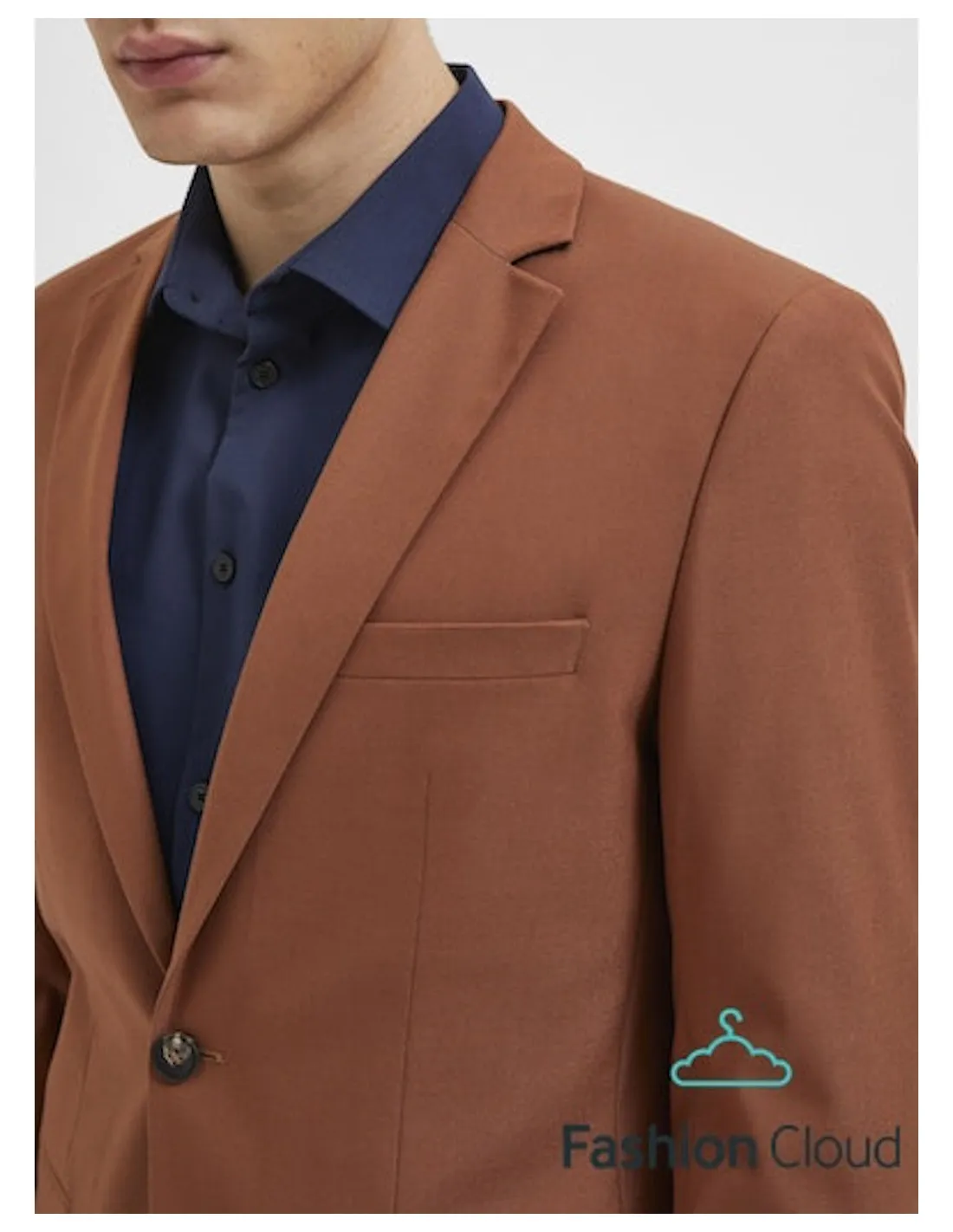 SELECTED GIACCA UOMO SLHSLIM-MYLOLOGAN TAN BLZ B