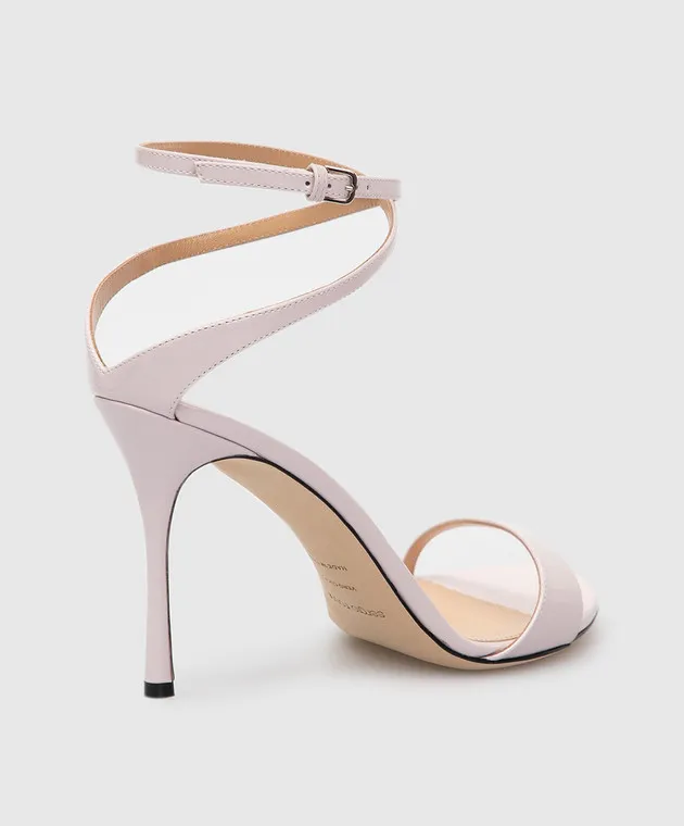 Sergio Rossi Sandali Godiva in pelle lilla A92930MVIV01
