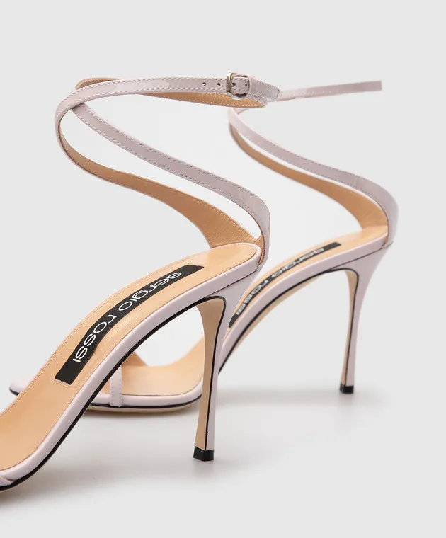Sergio Rossi Sandali Godiva in pelle lilla A92930MVIV01