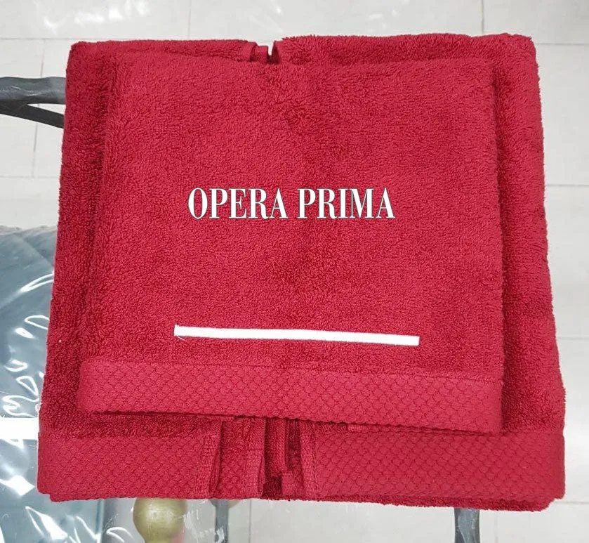 Set Asciugamani Opera Prima Saturno  Spugna di Cotone