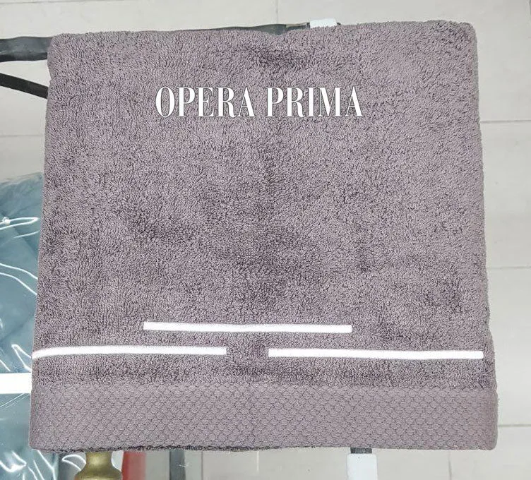 Set Asciugamani Opera Prima Saturno  Spugna di Cotone