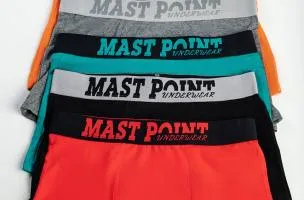 Set di cinque boxer da uomo, vari colori