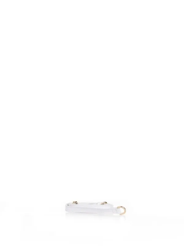 Shoulder bag with woven handle